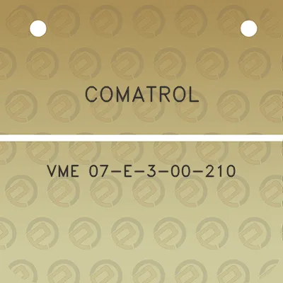 comatrol-vme-07-e-3-00-210