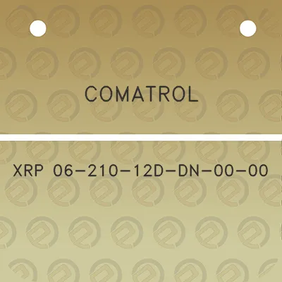 comatrol-xrp-06-210-12d-dn-00-00