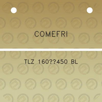 comefri-tlz-160450-bl