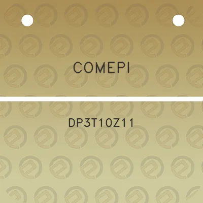 comepi-dp3t10z11