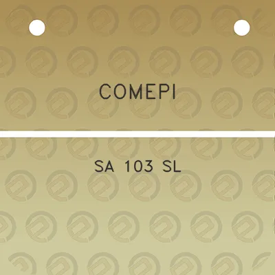 comepi-sa-103-sl