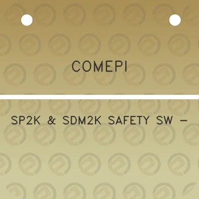 comepi-sp2k-sdm2k-safety-sw