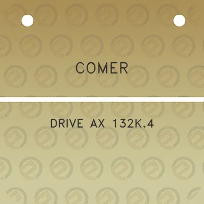 comer-drive-ax-132k4