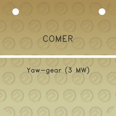 comer-yaw-gear-3-mw