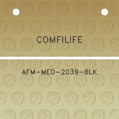 comfilife-afm-med-2039-blk