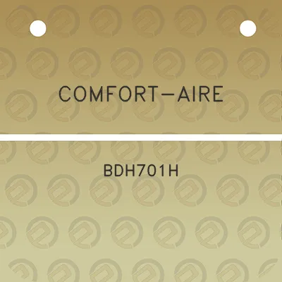 comfort-aire-bdh701h