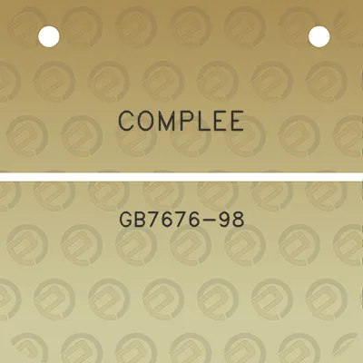 complee-gb7676-98