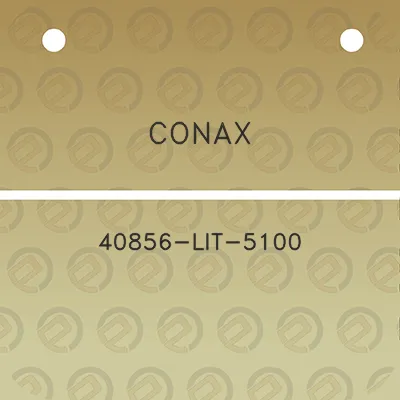 conax-40856-lit-5100