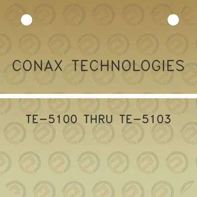 conax-technologies-te-5100-thru-te-5103