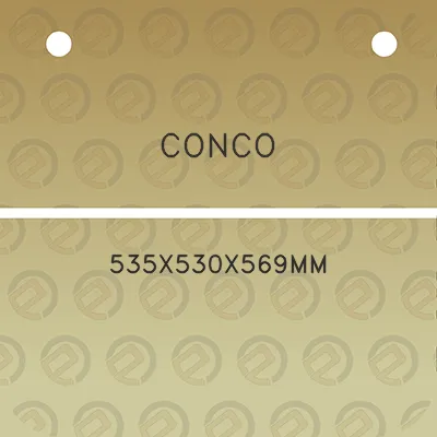 conco-535x530x569mm