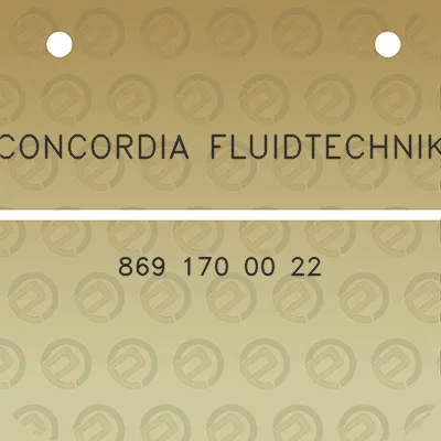 concordia-fluidtechnik-869-170-00-22