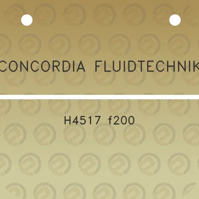 concordia-fluidtechnik-h4517-f200