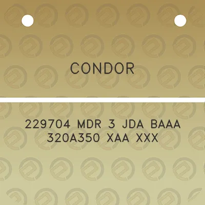 condor-229704-mdr-3-jda-baaa-320a350-xaa-xxx