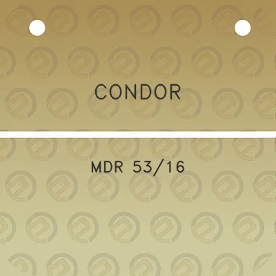 condor-mdr-5316