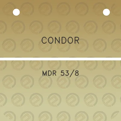 condor-mdr-538