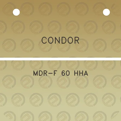 condor-mdr-f-60-hha