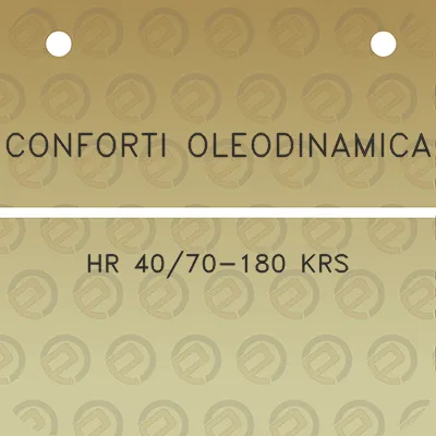 conforti-oleodinamica-hr-4070-180-krs