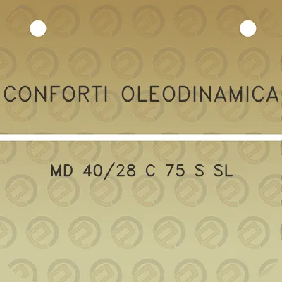 conforti-oleodinamica-md-4028-c-75-s-sl