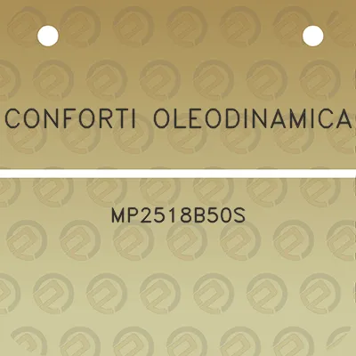 conforti-oleodinamica-mp2518b50s