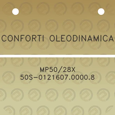 conforti-oleodinamica-mp5028x-50s-012160700008