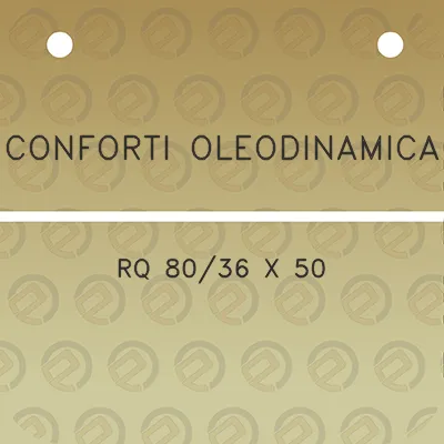 conforti-oleodinamica-rq-8036-x-50