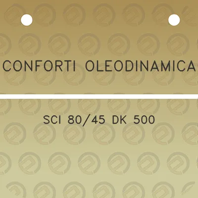 conforti-oleodinamica-sci-8045-dk-500