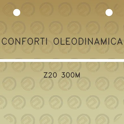 conforti-oleodinamica-z20-300m