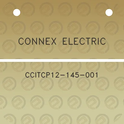 connex-electric-ccitcp12-145-001