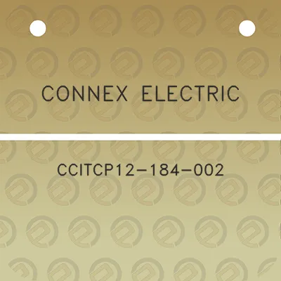 connex-electric-ccitcp12-184-002