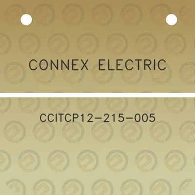 connex-electric-ccitcp12-215-005