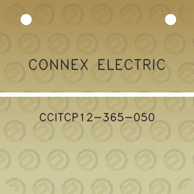 connex-electric-ccitcp12-365-050