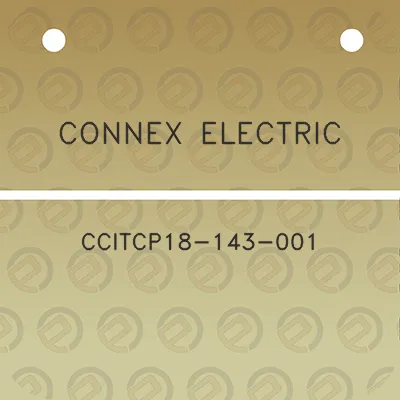 connex-electric-ccitcp18-143-001