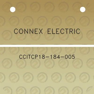 connex-electric-ccitcp18-184-005