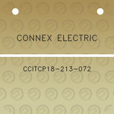 connex-electric-ccitcp18-213-072