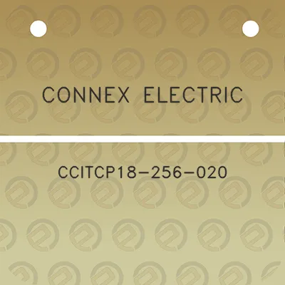 connex-electric-ccitcp18-256-020