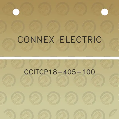 connex-electric-ccitcp18-405-100