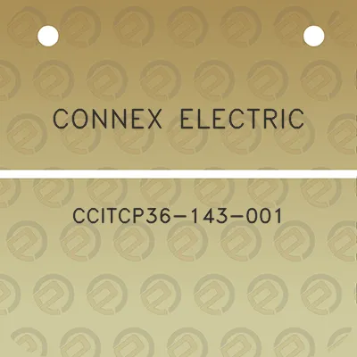 connex-electric-ccitcp36-143-001