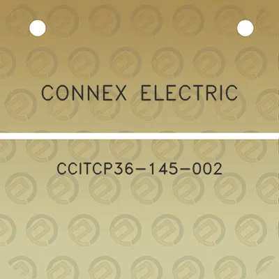 connex-electric-ccitcp36-145-002