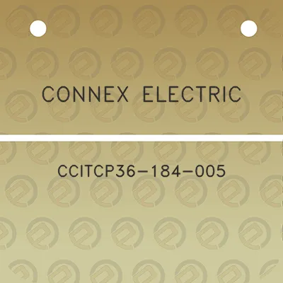 connex-electric-ccitcp36-184-005