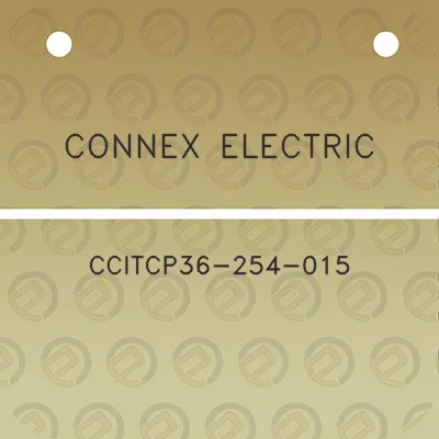 connex-electric-ccitcp36-254-015