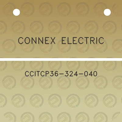 connex-electric-ccitcp36-324-040