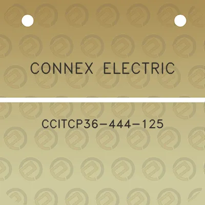 connex-electric-ccitcp36-444-125