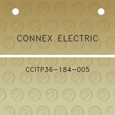 connex-electric-ccitp36-184-005