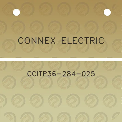 connex-electric-ccitp36-284-025