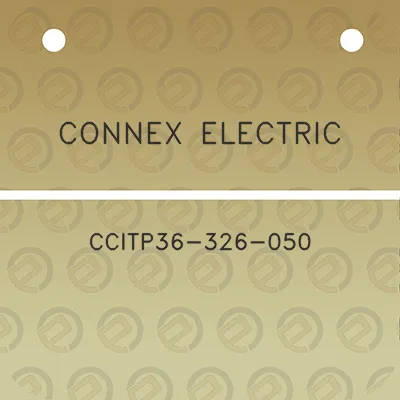 connex-electric-ccitp36-326-050