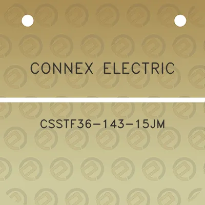 connex-electric-csstf36-143-15jm