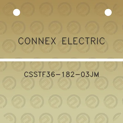 connex-electric-csstf36-182-03jm