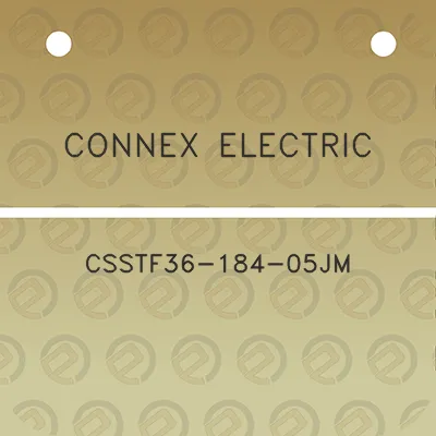 connex-electric-csstf36-184-05jm