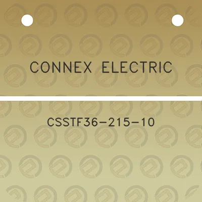 connex-electric-csstf36-215-10