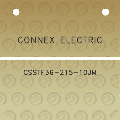 connex-electric-csstf36-215-10jm